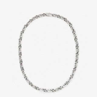 Fendi Novara FF Link Chain Necklace