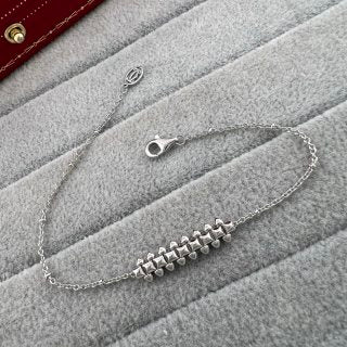 Cartier Elodie Diamond Motif Chain Bracelet